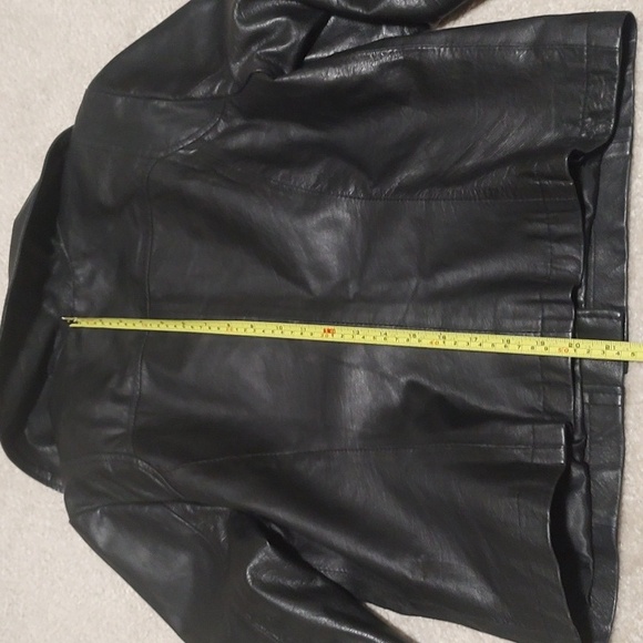 Coat: Genuine Leather Jacket - Picture 13 of 13